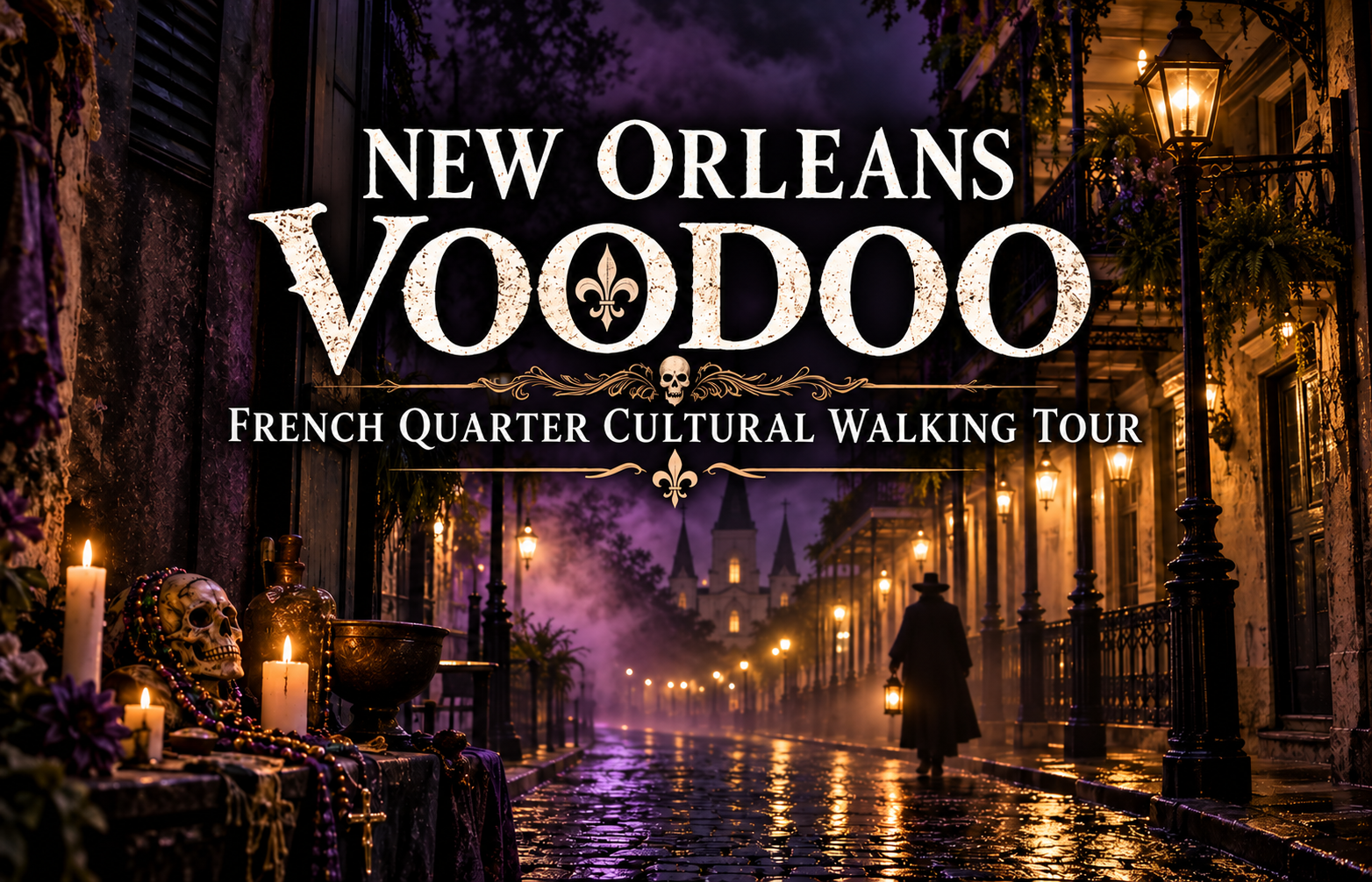 New Orleans Haunted Tours: Voodoo and French Quarter Cultural Walking Tour