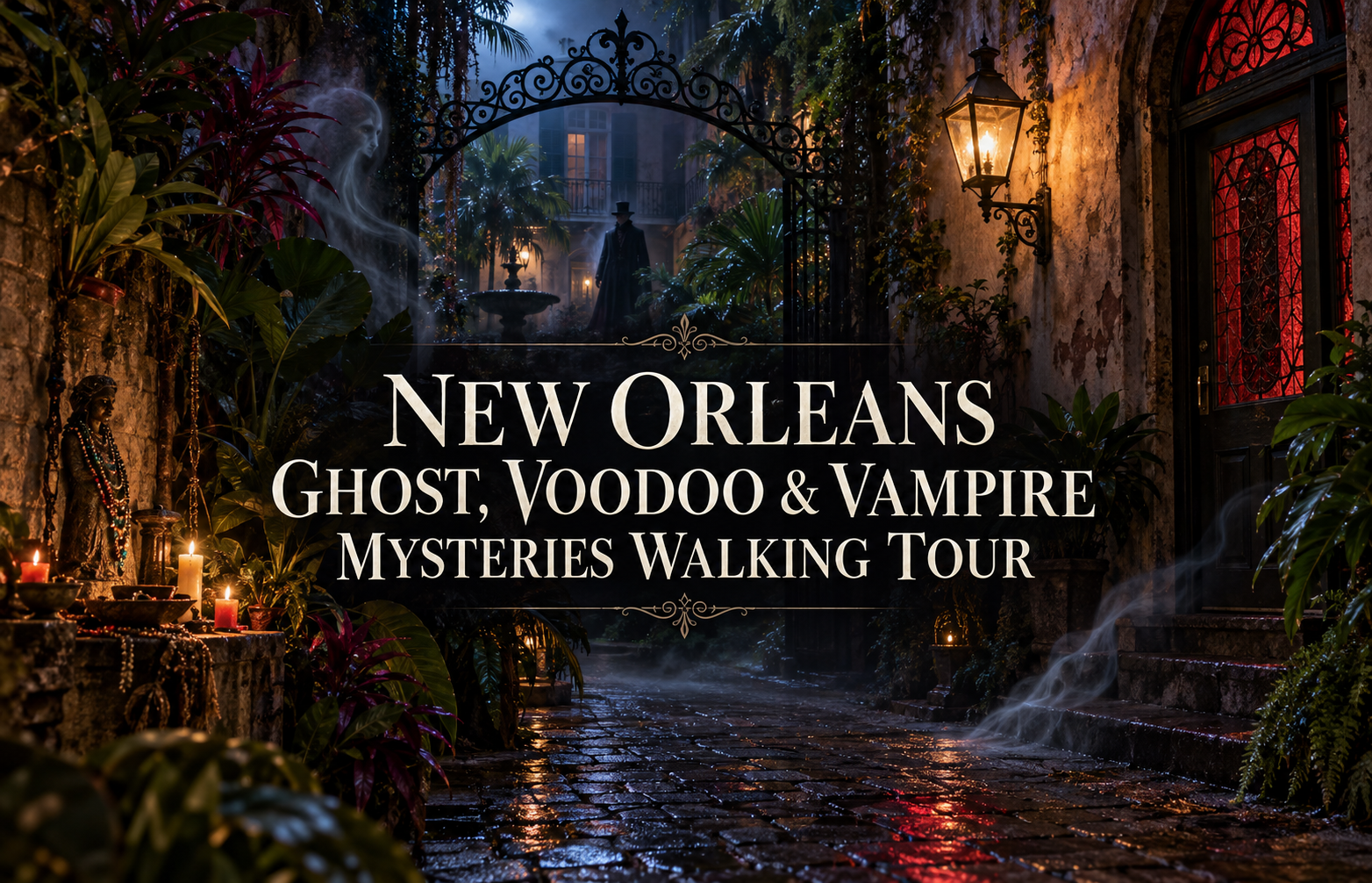 New Orleans Haunted Tours: Ghost, Voodoo and Vampire Mysteries Walking Tour